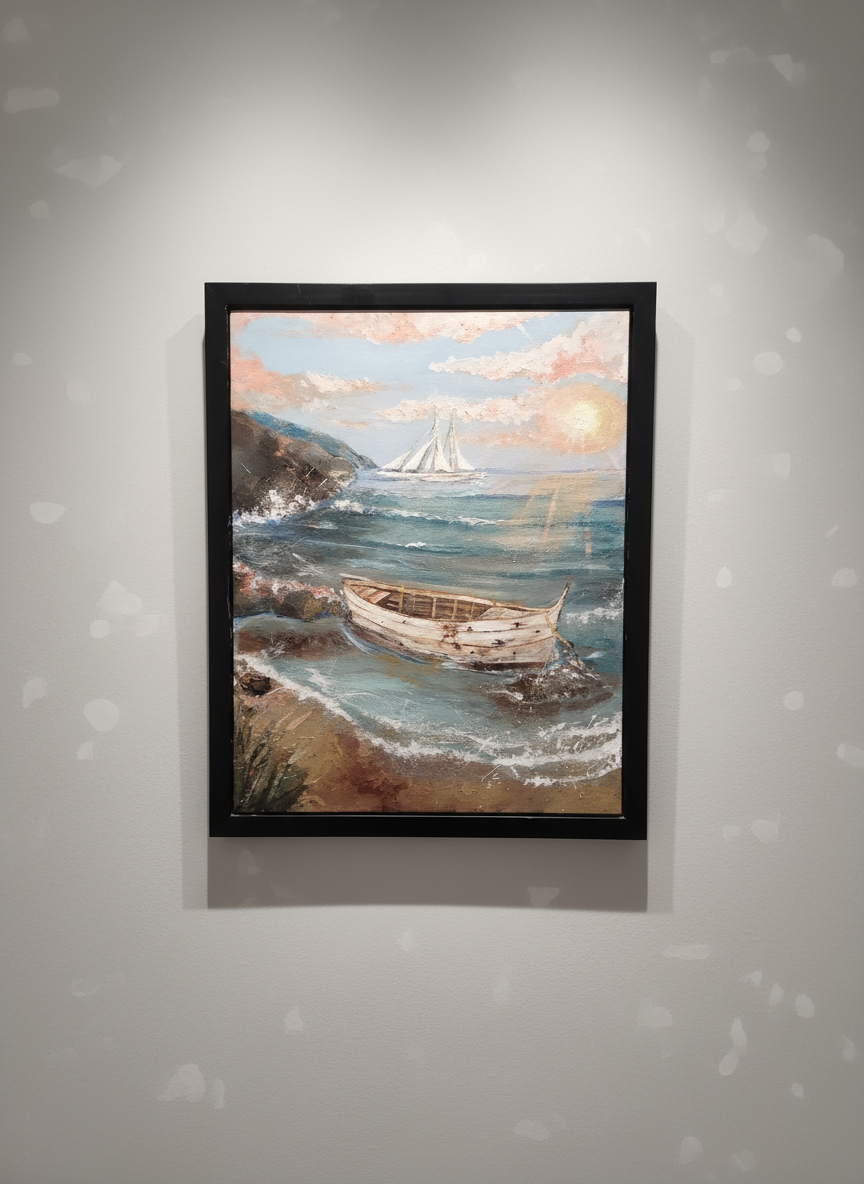 Atardecer bajo el sol mejorado