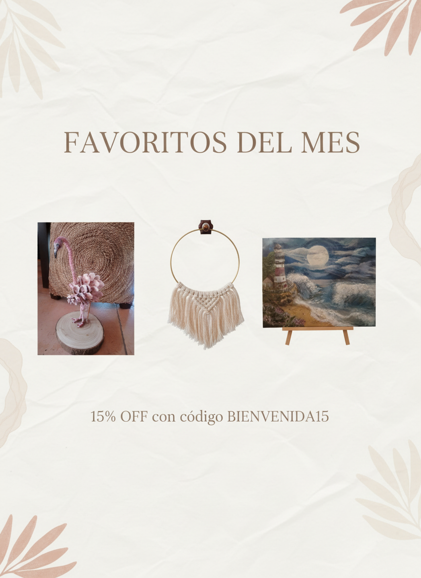 Favoritos del Mes - Banner Promocional