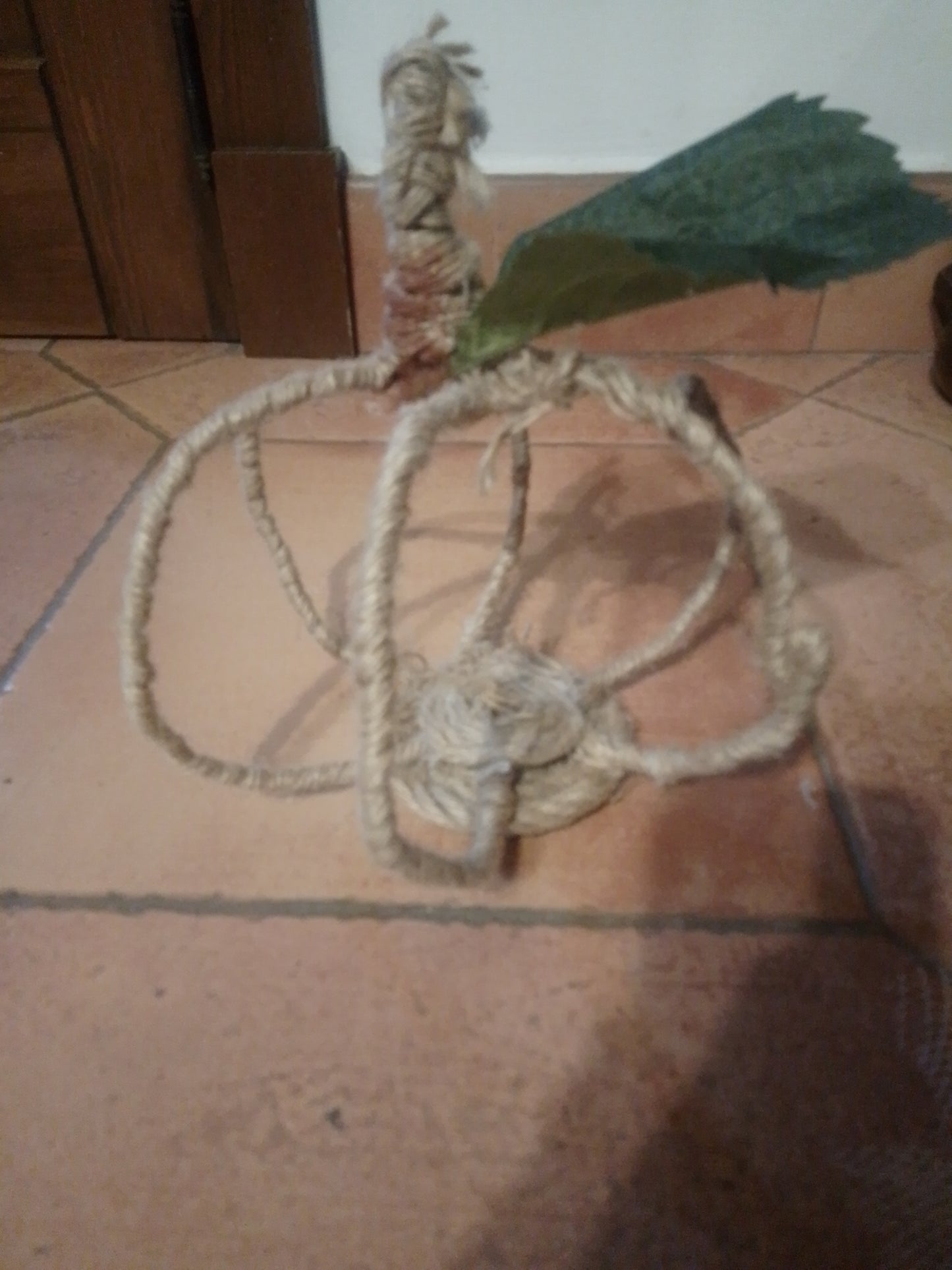 Calabaza de Otoño - Decoración Estacional Artesanal