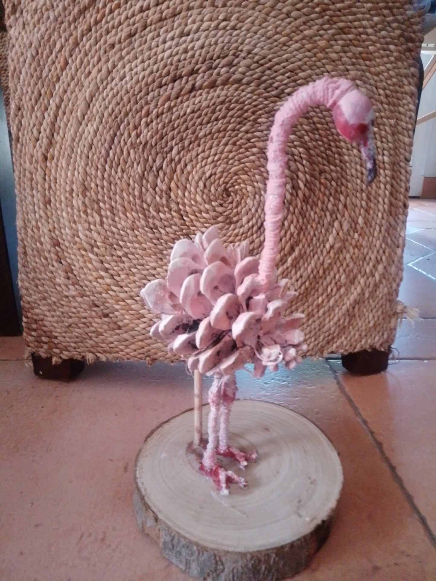 Flamenco Rosa empolvado