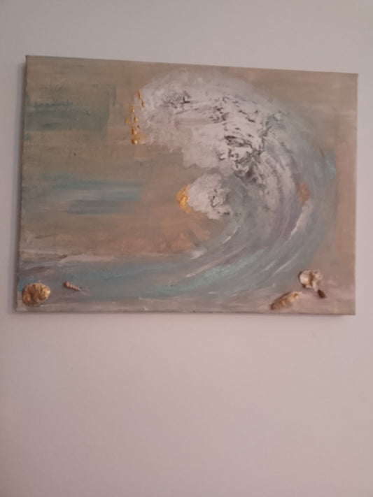 Serenidad Azul - Arte Abstracto Minimalista