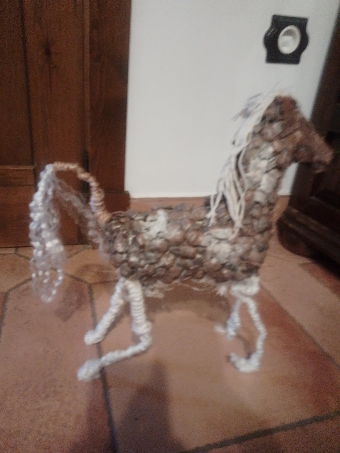 Furia con Alma - Arte Caballo Abstracto Decorativo