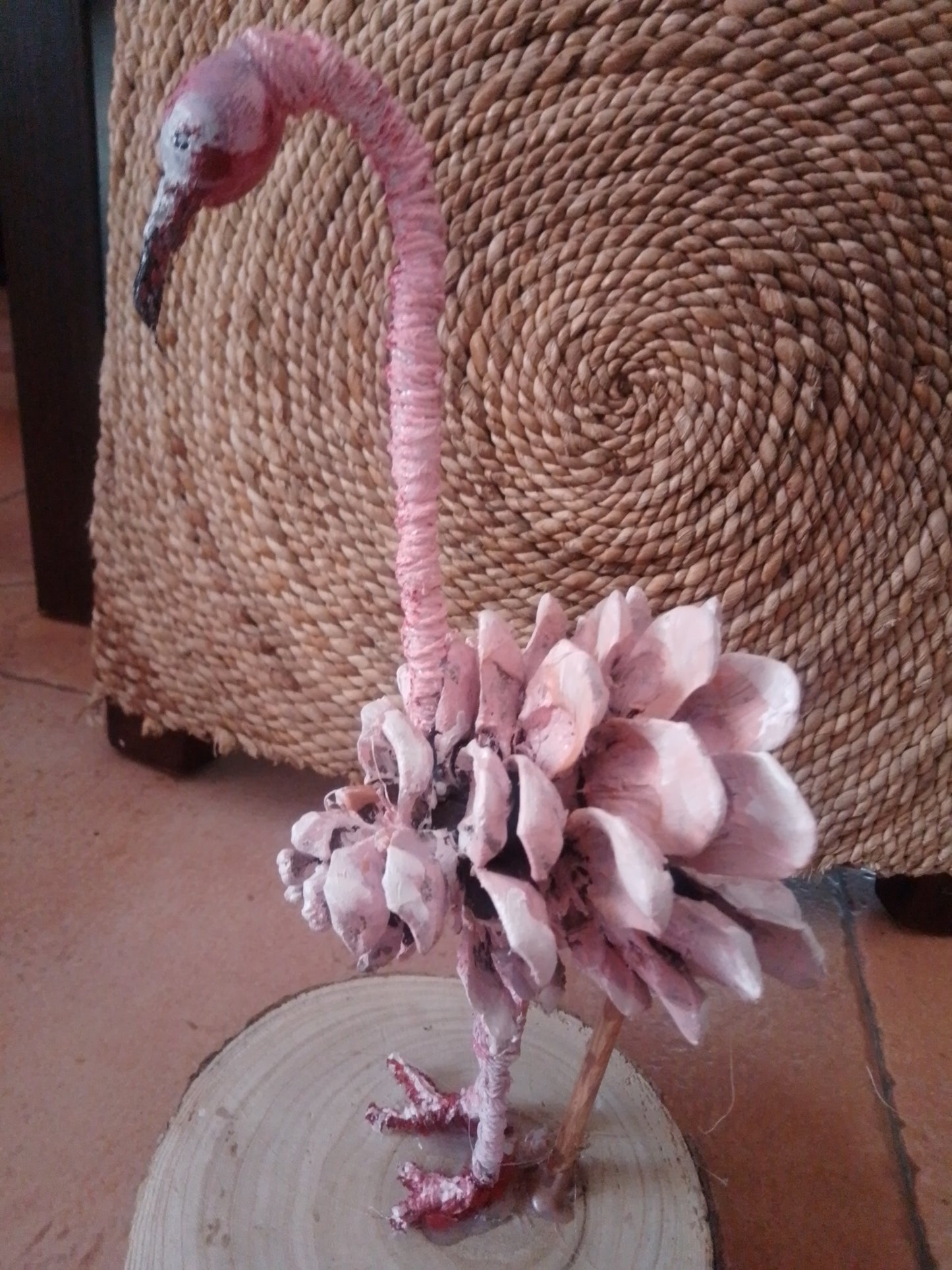 Flamenco Rosa empolvado